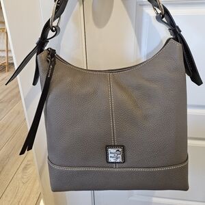 Dooney & Bourke grey leather purse